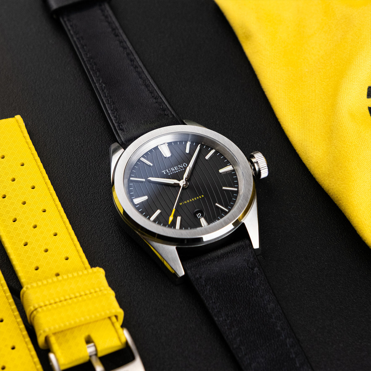 LEATHER STRAP – BLACK