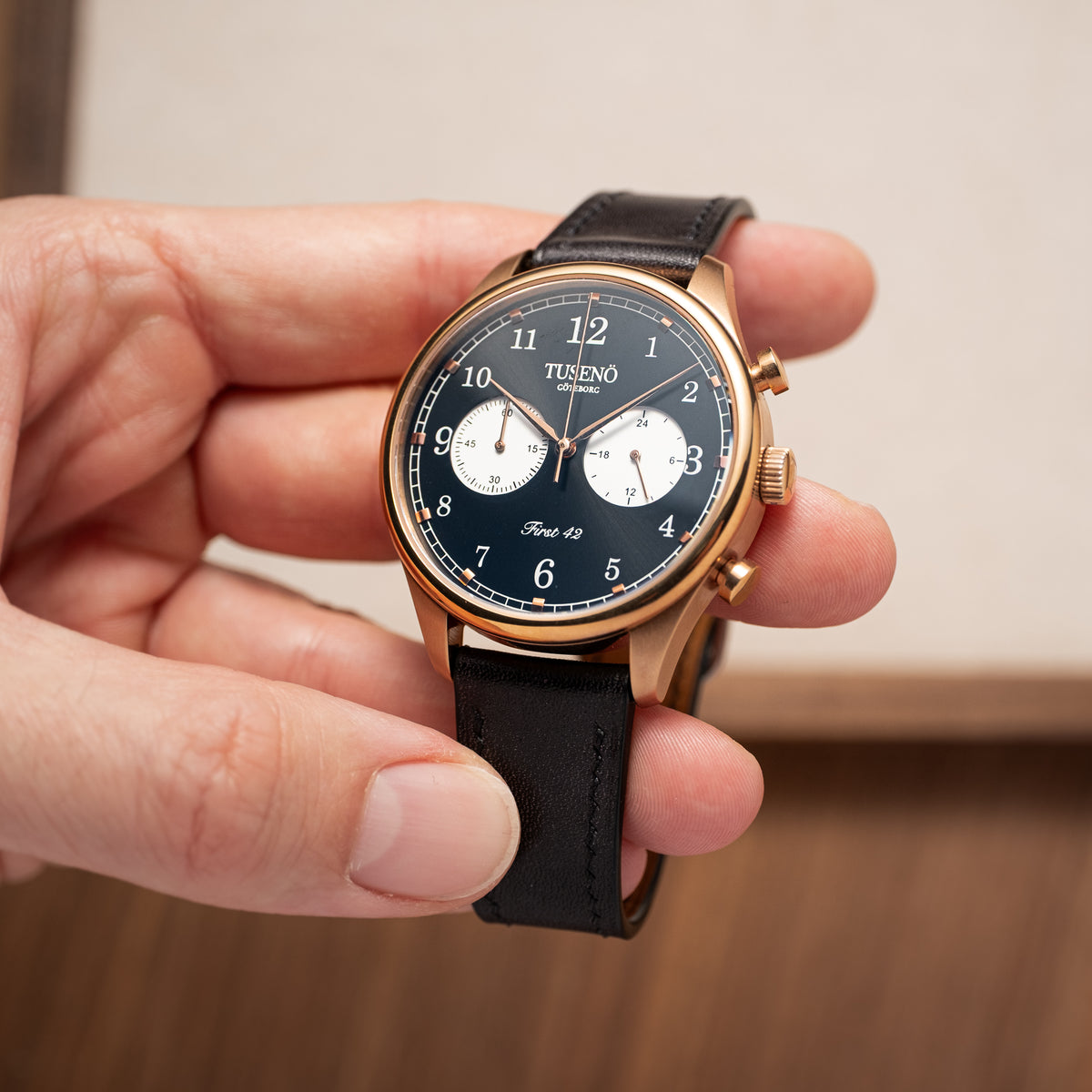 LEATHER STRAP – BLACK