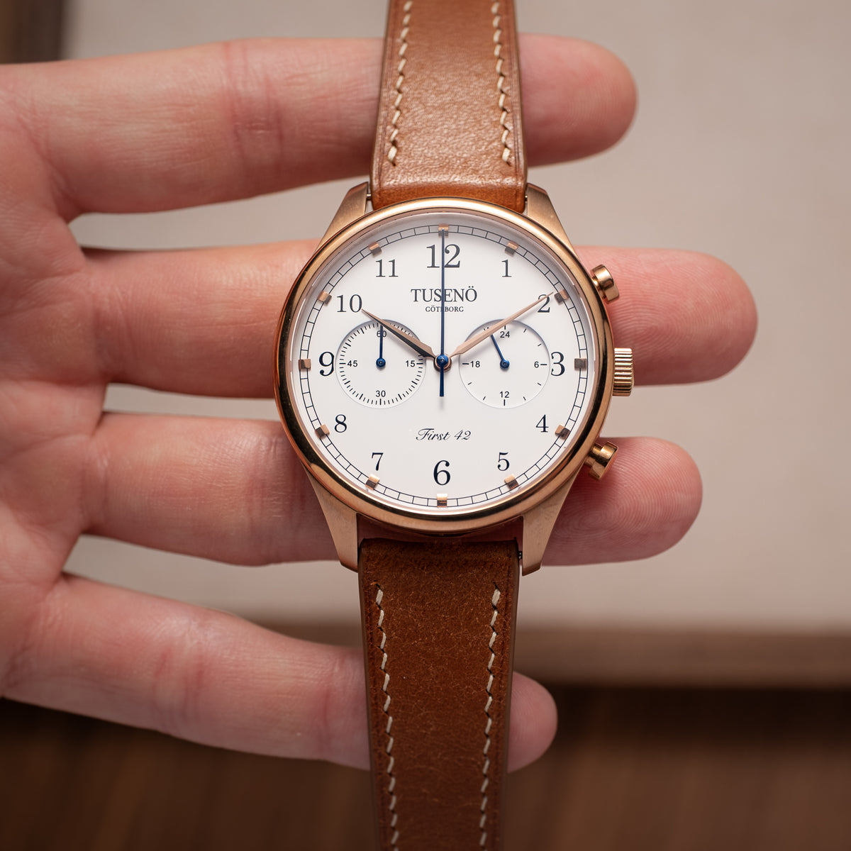 LEATHER STRAP – COGNAC