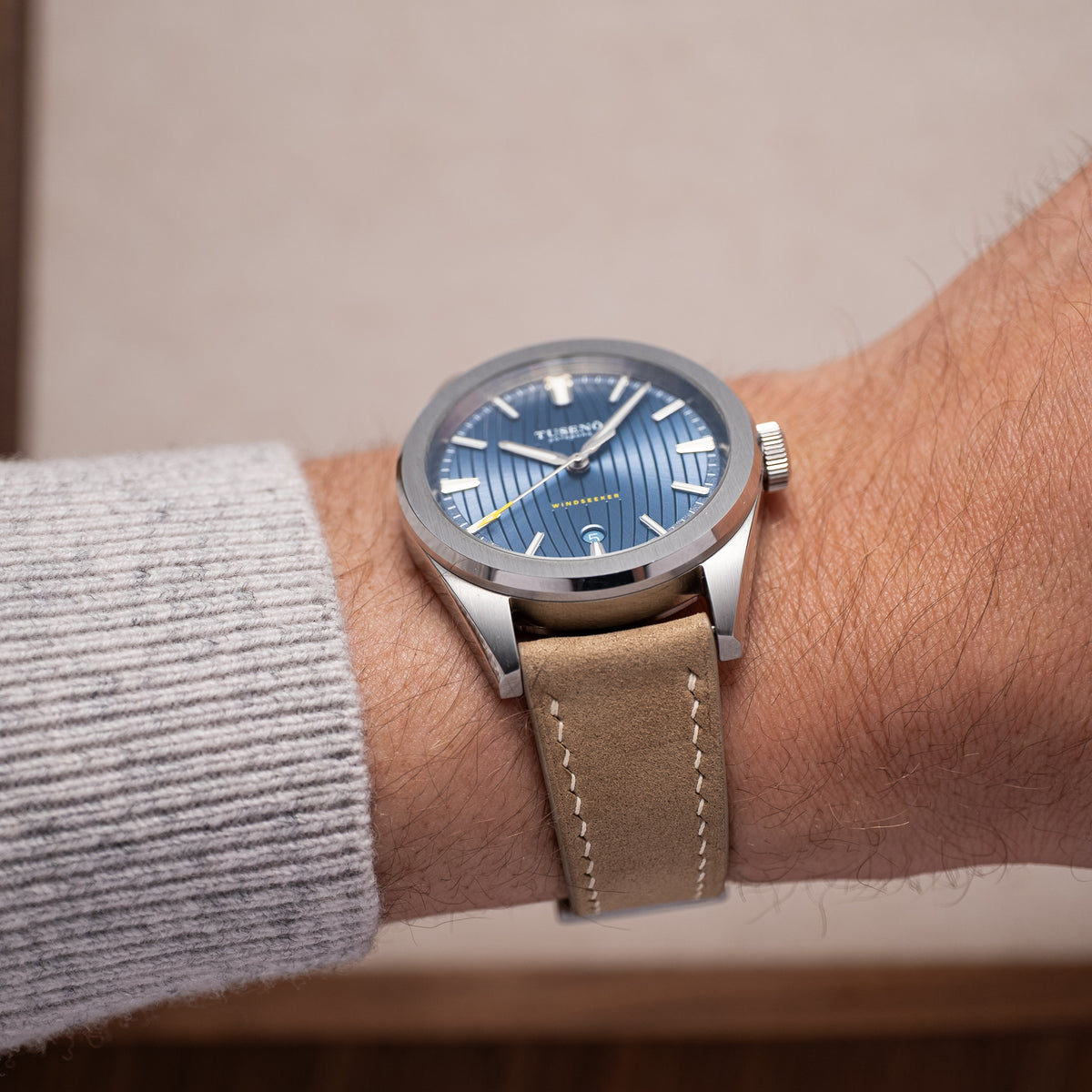 LEATHER STRAP – SAND