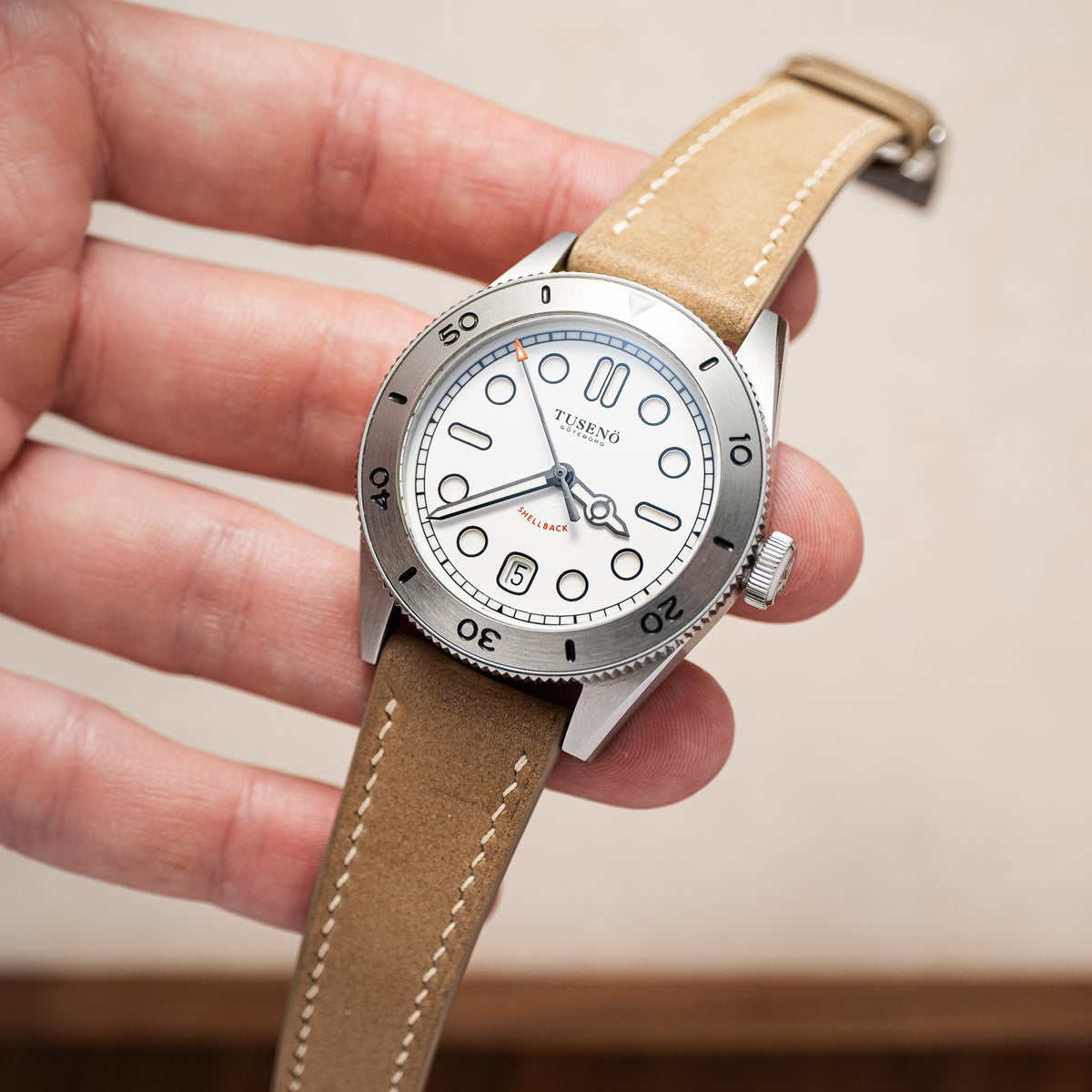 LEATHER STRAP – SAND