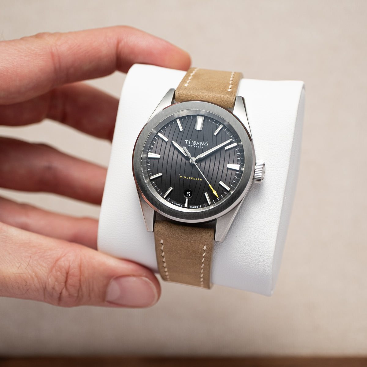 LEATHER STRAP – SAND