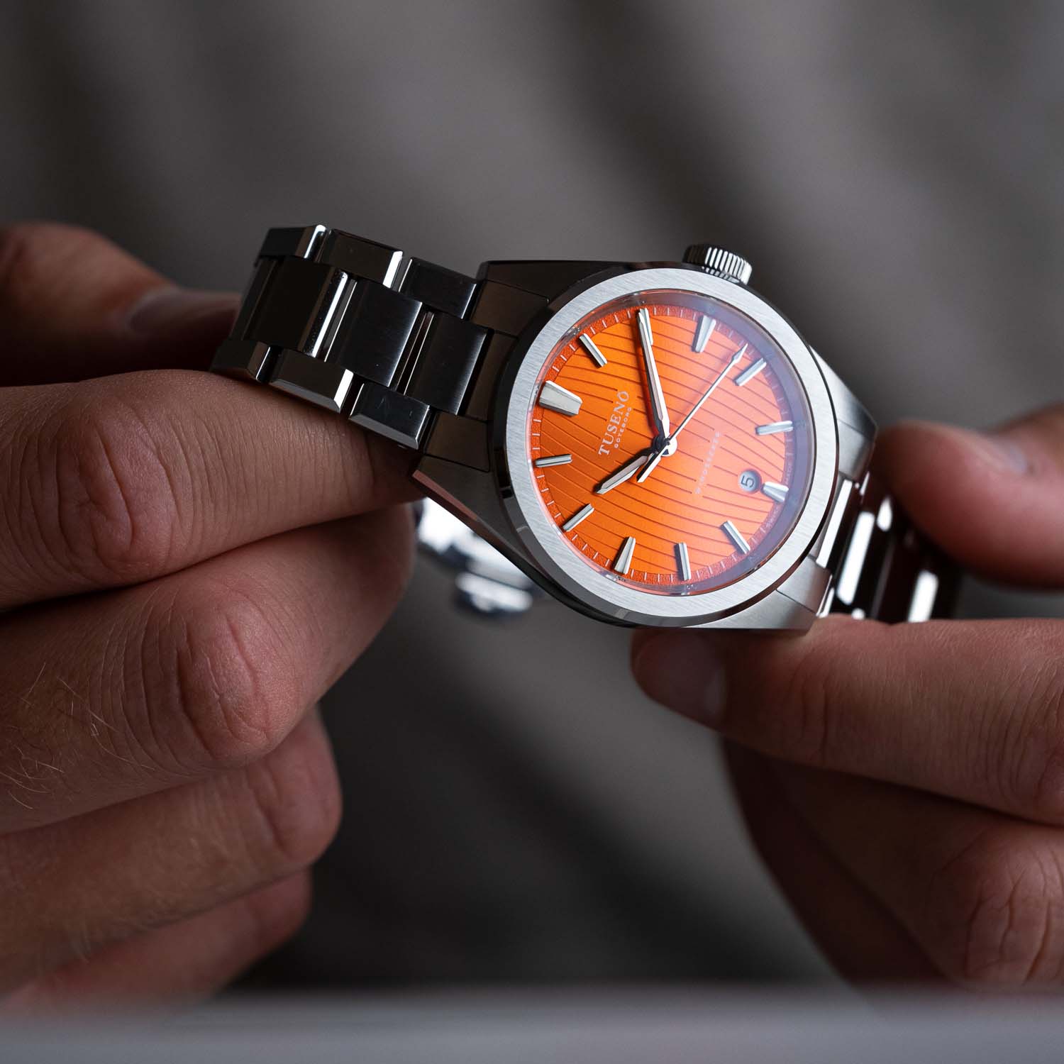 Windseeker Orange | Tusenö, Swedish automatic watches online since 