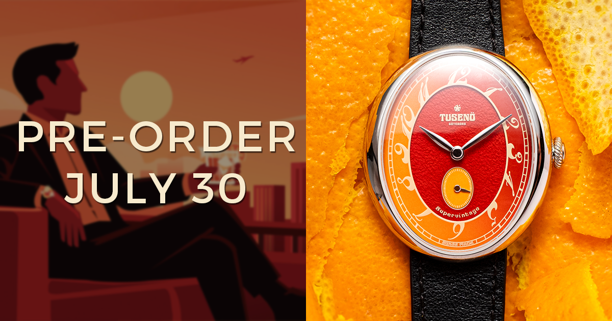 How to operate a diver clasp | Tusenö, Swedish automatic watches