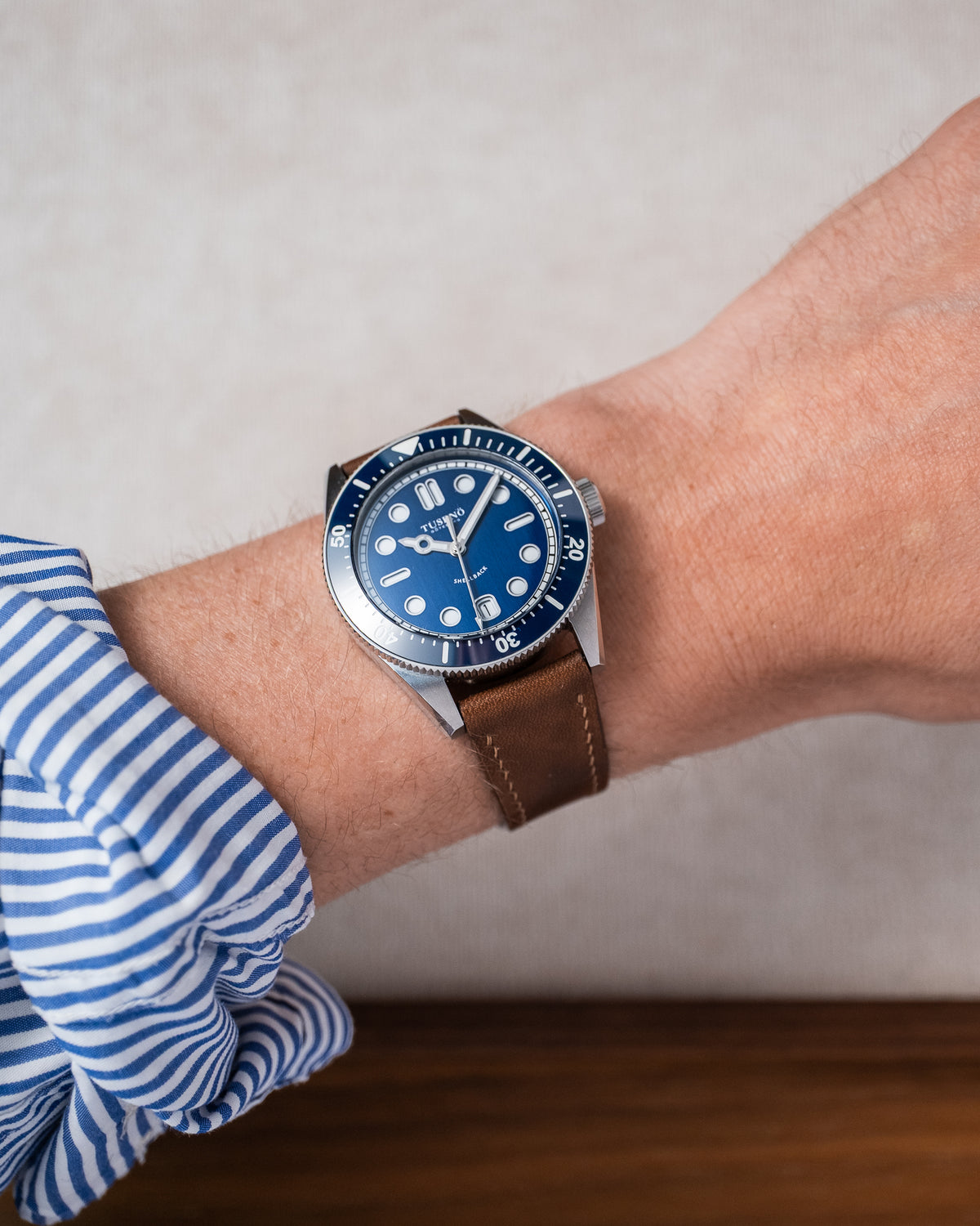 LEATHER STRAP – BROWN